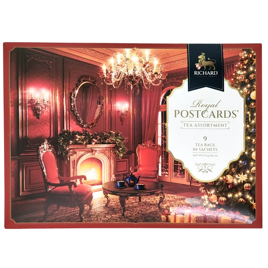 Tea assortment Richard Royal Postcard (9 sachets) 17g