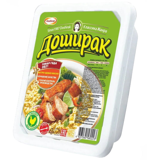Instant Noodles with Chicken, Doshirak, 90g/ 3.17oz