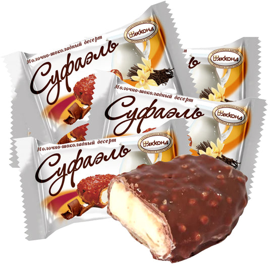 Candy Milk & Chocolate Dessert, Soufael, Akkond, 226g / 0.5lb