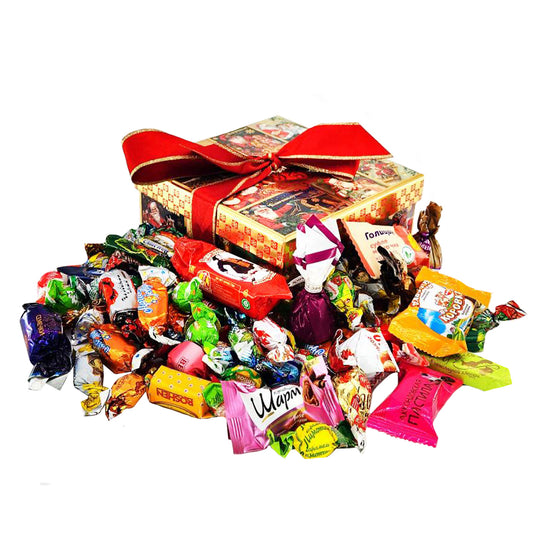 Christmas Chocolates & Caramel Mix"Holiday", 680g