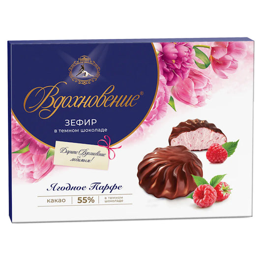 Zephir Dark Chocolate Glazed "Berry Parfait", Inspiration, 200g