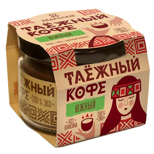 Chicory Drink Taiga Coffee "South Creamy", Taiga is Nearby, 130g/ 4.59oz