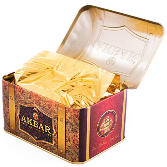 Ceylon Loose Large-Leaf Black Tea Blend "Strawberry Cream", Akbar, 250g/ 8.82oz