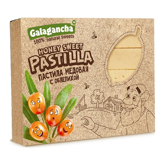 Honey Pastille with Sea-Buckthorn Berestov 190g